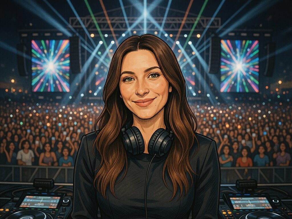 DJ theme transformation for women by alter8
